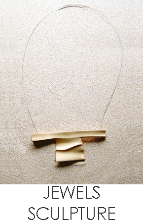 Contemporary jewellery sculpture