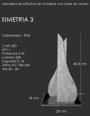 ft lampara escultorica SIMETRIA 3