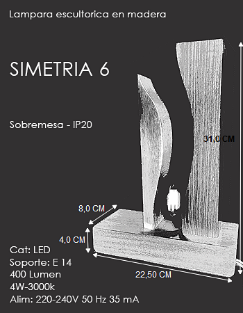 ft lampara escultorica SIMETRIA 6
